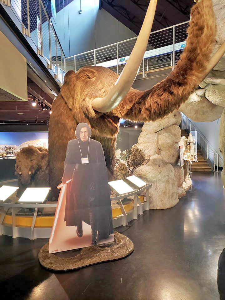 'Star Wars' character lands at the county museum